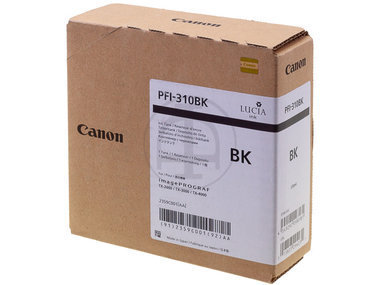 Canon PFI-310BK Schwarz Tintenpatrone, 330 ml