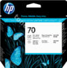 HP 70 Druckkopf, fotoschwarz und hellgrau