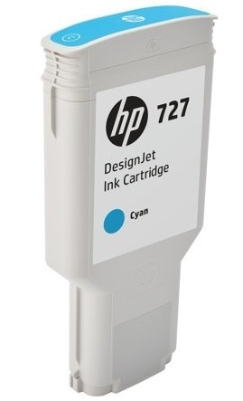 HP 727 Cyan DesignJet Druckerpatrone, 300 ml
