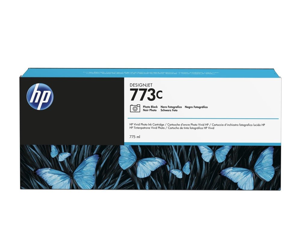 HP 773C Fotoschwarz DesignJet Druckerpatrone, 775 ml