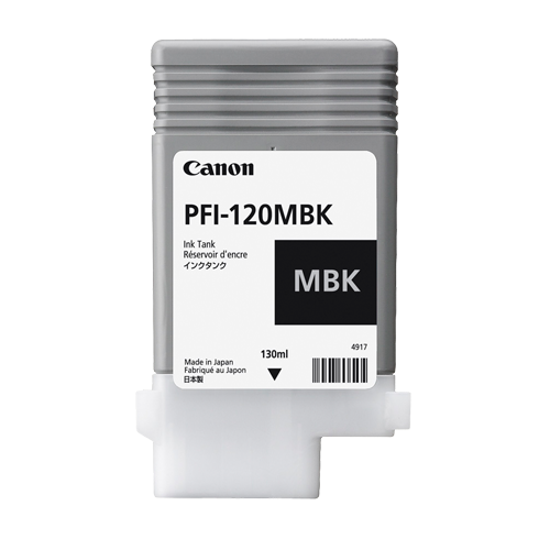 Canon PFI-120MBK Mattschwarz Tintenpatrone, 130 ml