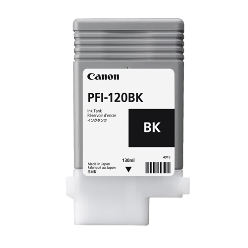 Canon PFI-120BK Schwarz Tintenpatrone, 130 ml