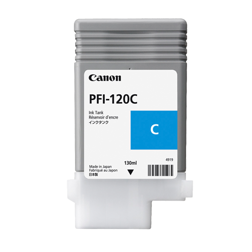Canon PFI-120C Cyan Tintenpatrone, 130 ml