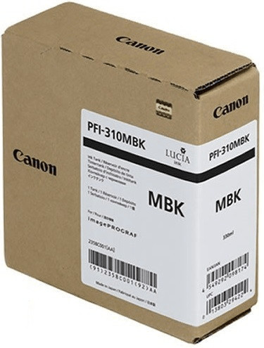 Canon PFI-310MBK Mattschwarz Tintenpatrone, 330 ml